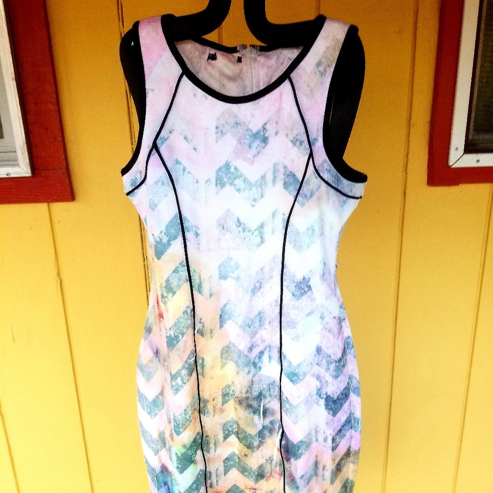 MULTI COLOR  PARTY BODYCON